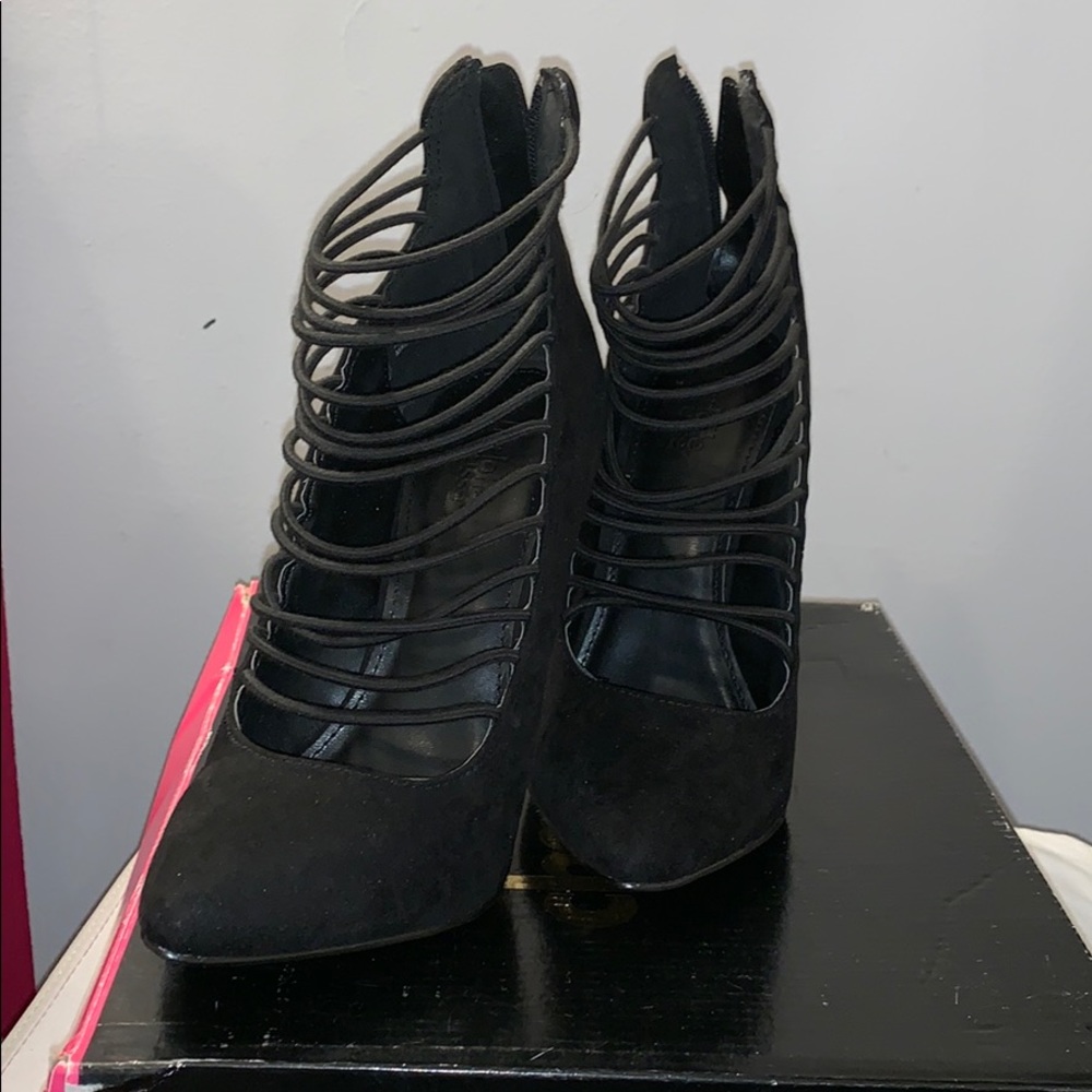 Black heels